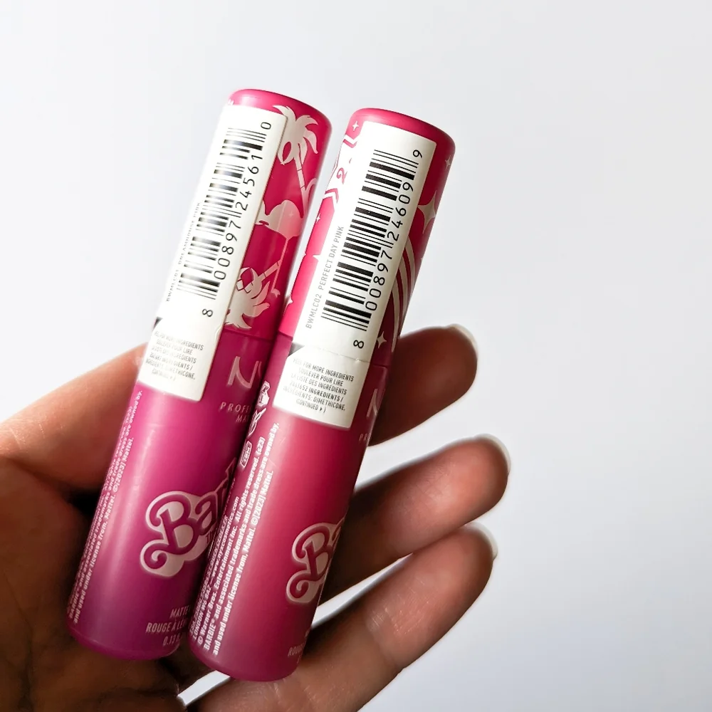 SET Barbie Movie Collection x NYX Smooth Whip Matte Lip Cream - Limited Edition - Picture 13 of 15